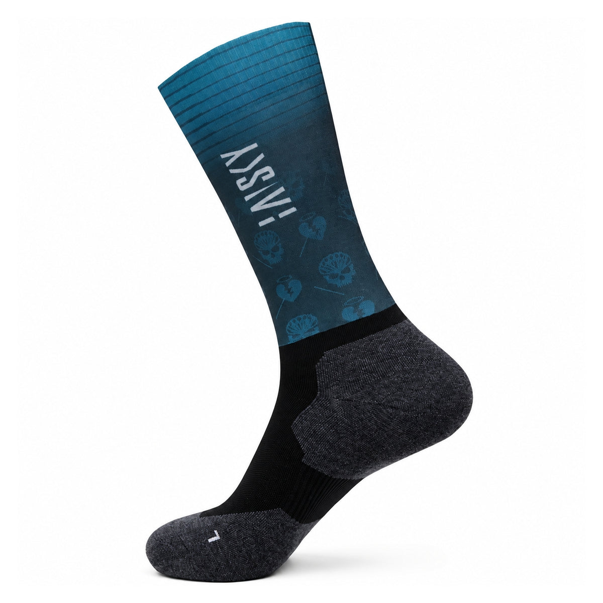 Baisky Aerodynamic Sport Socks – Happy Sam Blue
