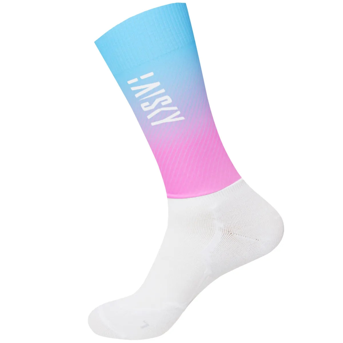 Baisky Aerodynamic Sport Socks - Black White | Medium