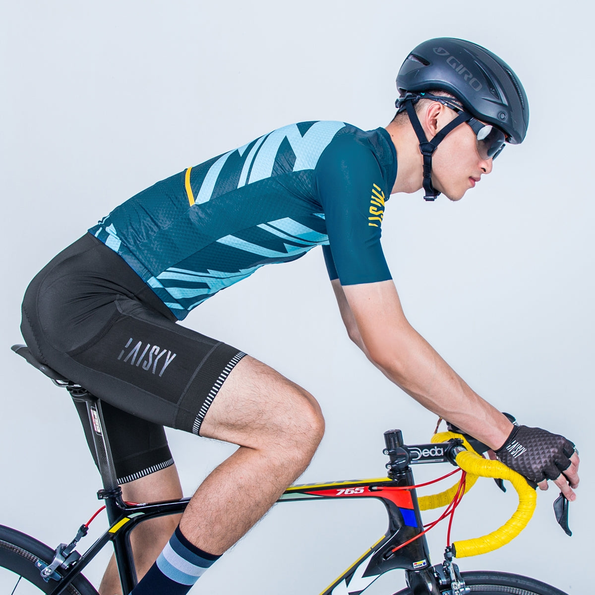 Baisky Men's Short Cycling  Jersey | Change Blue | S