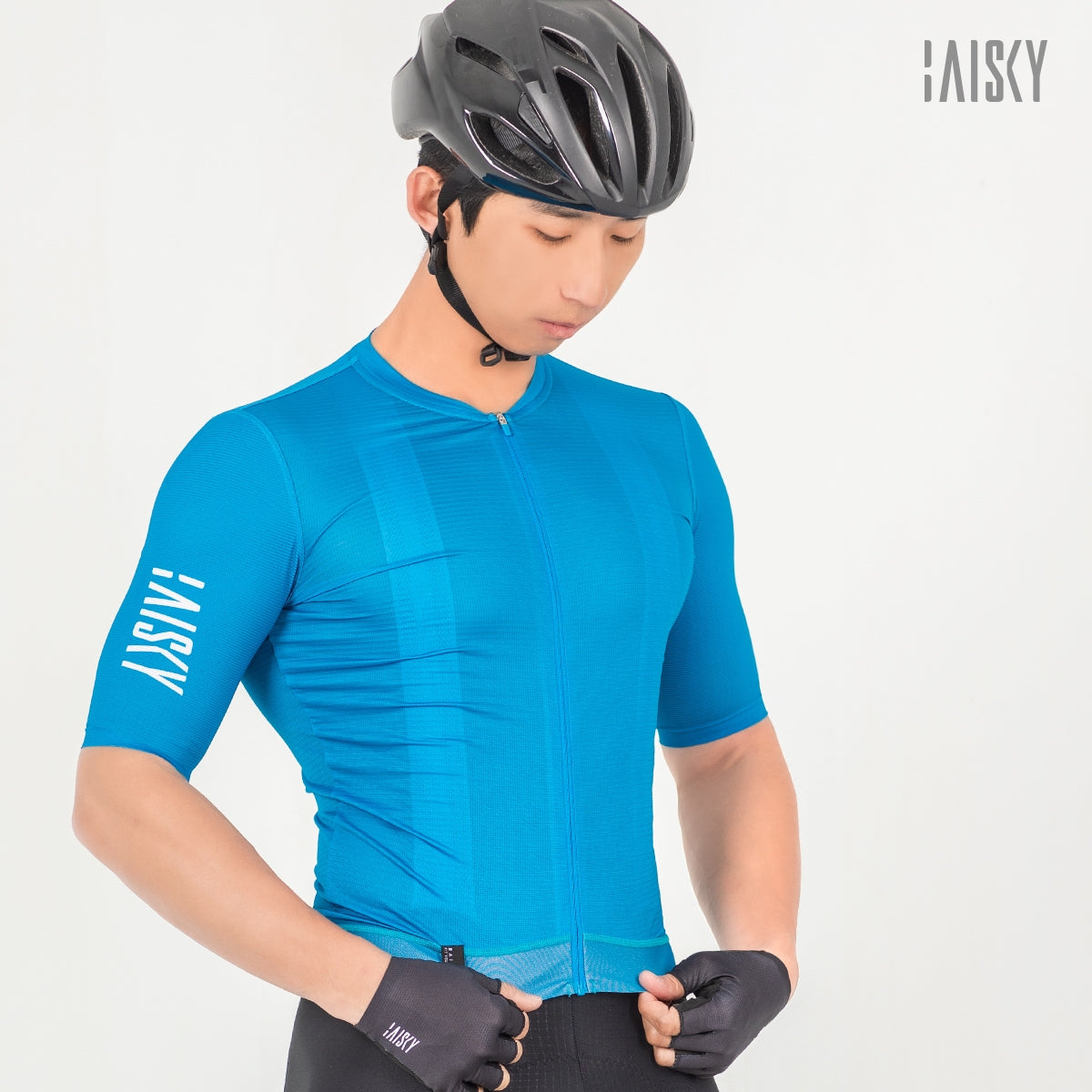 Baisky Men's Cycling Short Jersey | Purity IV Blue