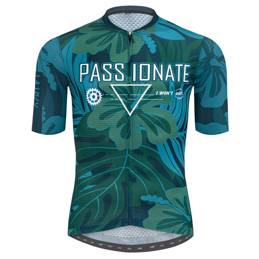 Baisky Men's Cycling Short Jersey | Secret Realm Green