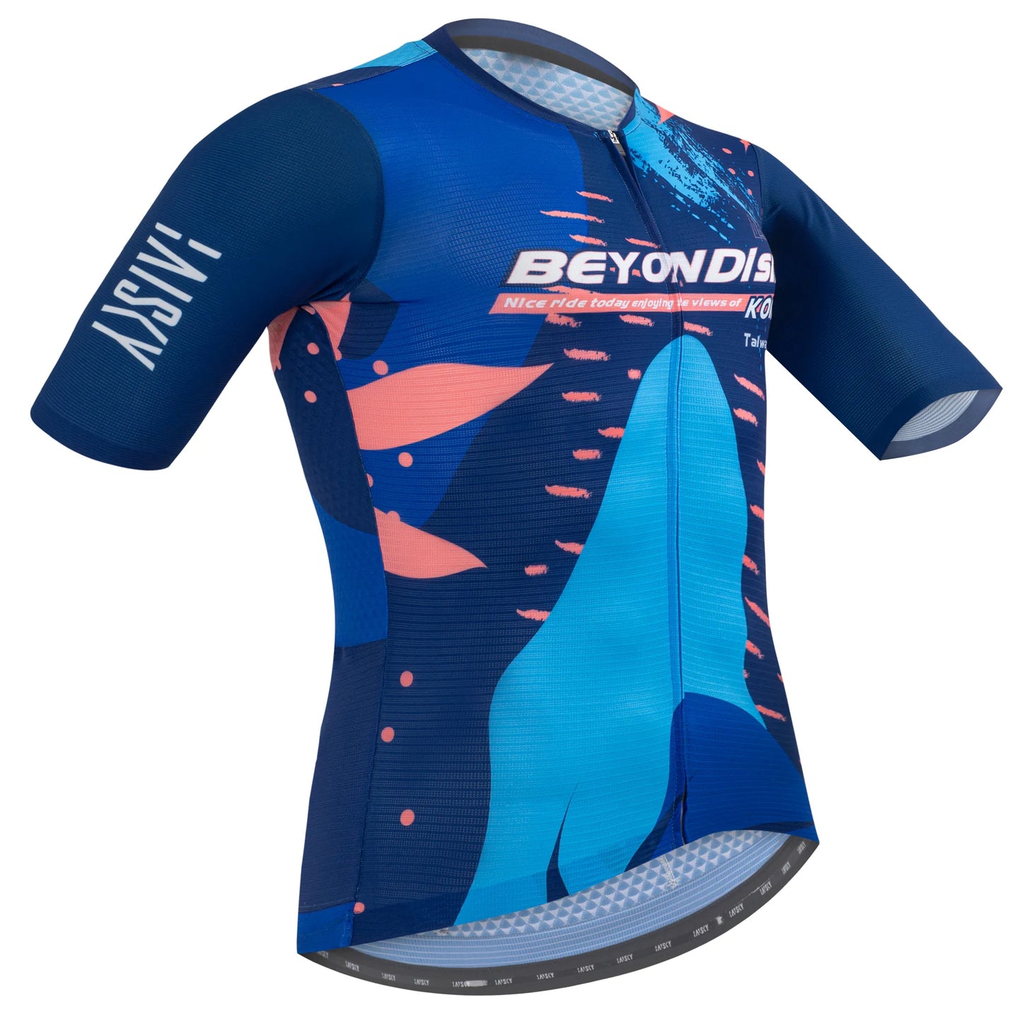 Baisky Men's Cycling Short Jersey | Eternal Blue