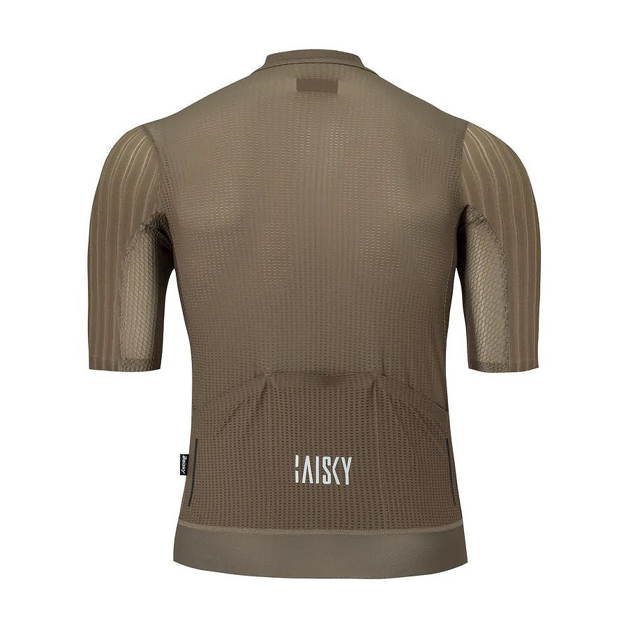 Baisky BK EVO Men’s Short Cycling Jersey - Dark Brown - Small
