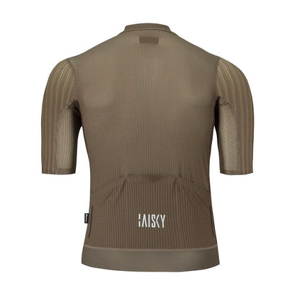 Baisky BK EVO Men’s Short Cycling Jersey - Dark Brown - Small