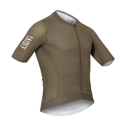 Baisky BK EVO Men’s Short Cycling Jersey - Dark Brown - Small