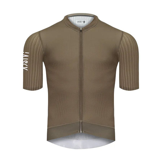 Baisky BK EVO Men’s Short Cycling Jersey - Dark Brown - Small