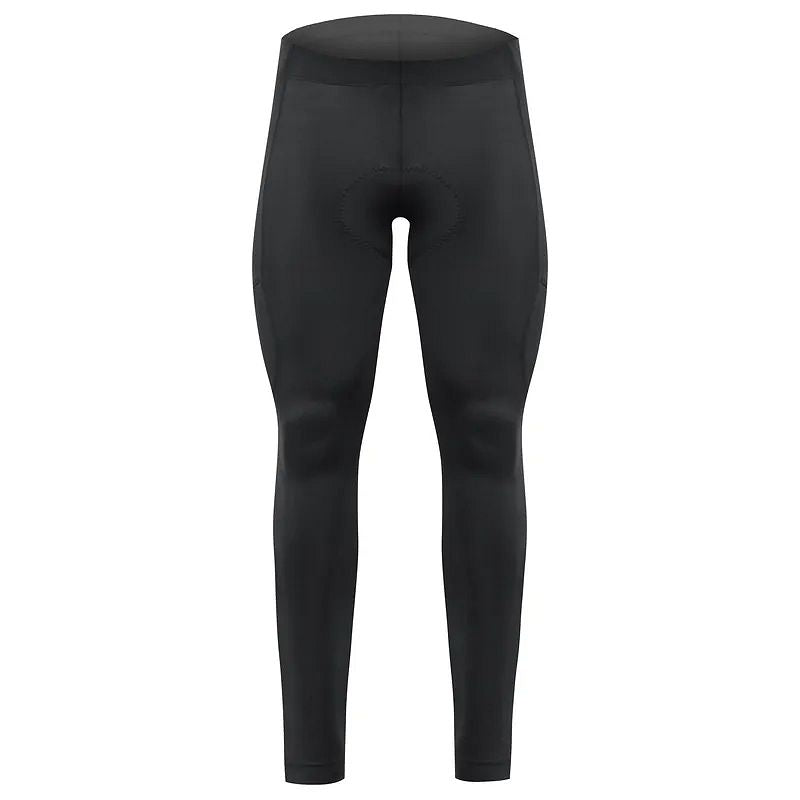 Baisky Men Long Cycling Tight - BK Black - Extra Large