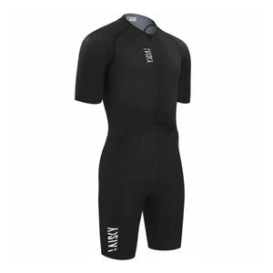 Baisky Men’s Cycling Skinsuit - Black/Black - Large