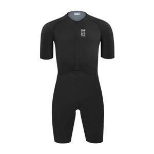 Baisky Men’s Cycling Skinsuit - Black/Black - Large