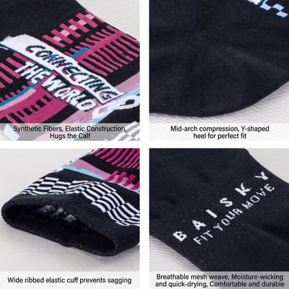 Baisky Connect Sport Socks -Black