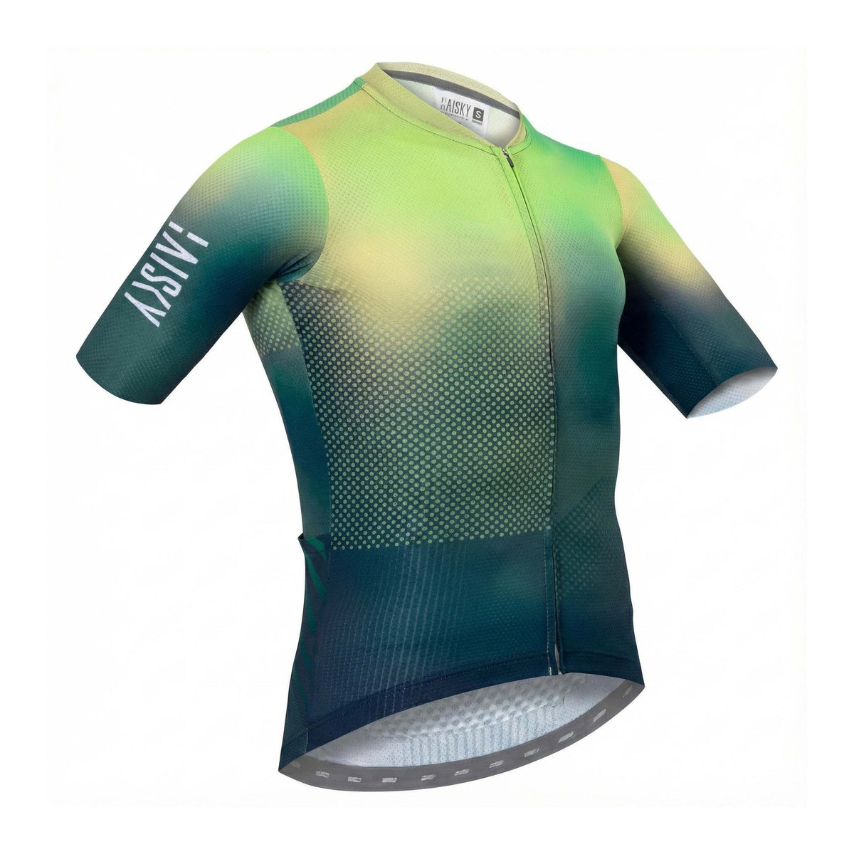 Baisky Men’s Cycling Short Jersey - Chasing Light Green - Small