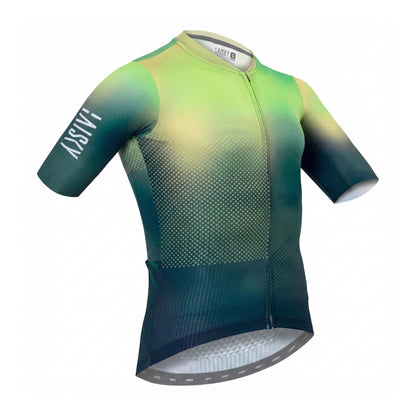 Baisky Men’s Cycling Short Jersey - Chasing Light Green - Small