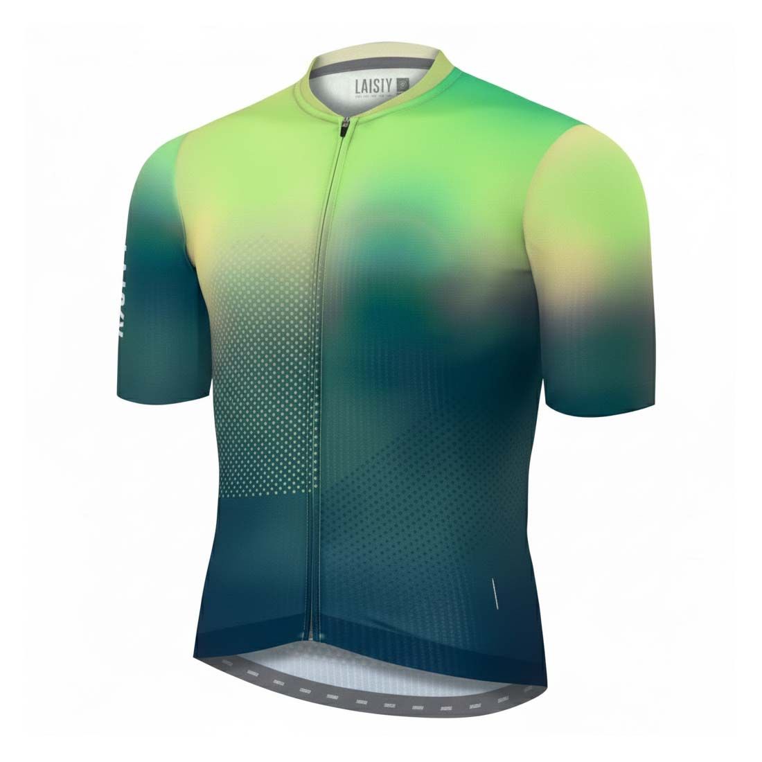 Baisky Men’s Cycling Short Jersey - Chasing Light Green - Small