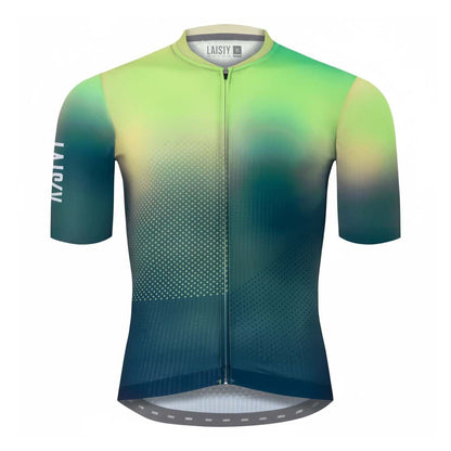 Baisky Men’s Cycling Short Jersey - Chasing Light Green - Small