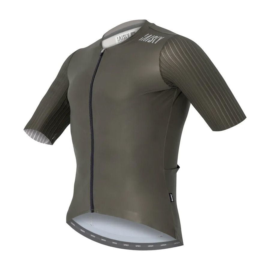 Baisky Men’s Cycling Short Jersey - Purity V Coffee