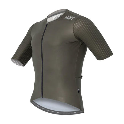 Baisky Men’s Cycling Short Jersey - Purity V Coffee