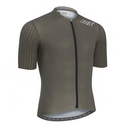 Baisky Men’s Cycling Short Jersey - Purity V Coffee