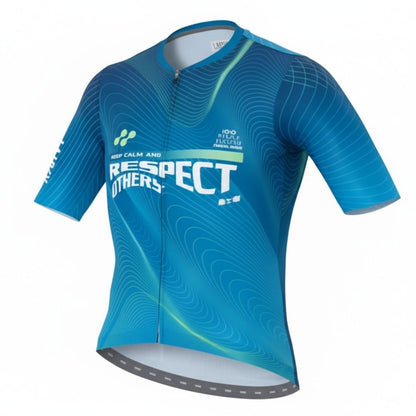 Baisky Men’s Cycling Short Jersey - Respect Blue - Small