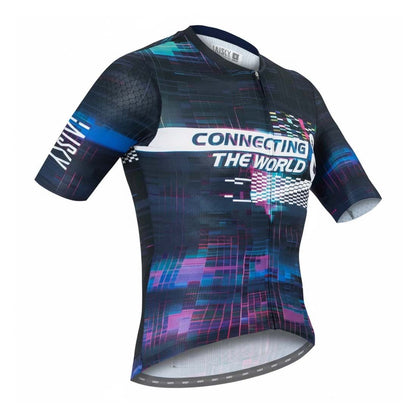 Baisky Men’s Cycling Short Jersey - Connect Black - Small