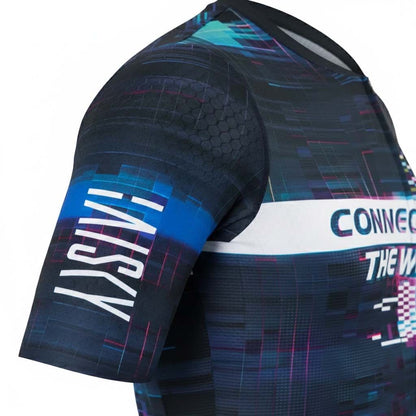 Baisky Men’s Cycling Short Jersey - Connect Black - Small
