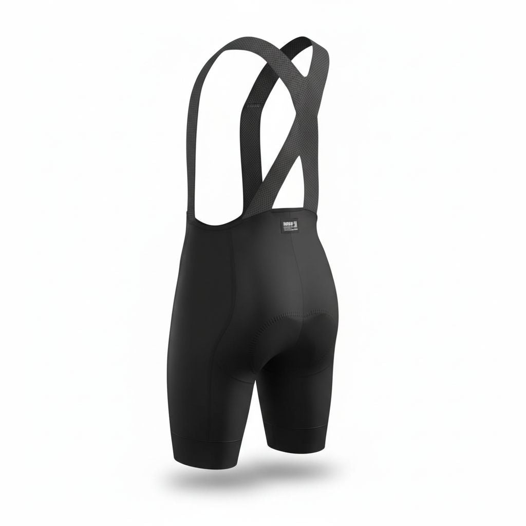 Baisky Men’s Cycling Bibs - Acceleration Black - Small