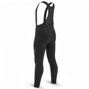 Baisky Men’s Long Cycling Tights - BK 2.0 Black - Small