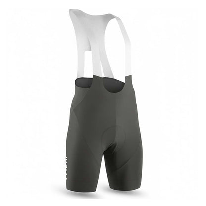 Baisky Men’s Cycling Bibs - Generation Purity Khakigray - Large