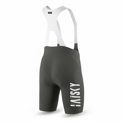 Baisky Men’s Cycling Bibs - Generation Purity Khakigray - Large
