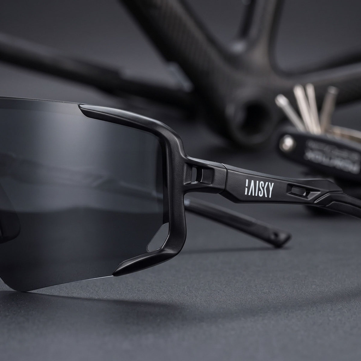 Baisky Sport Sunglasses - Black/Gray