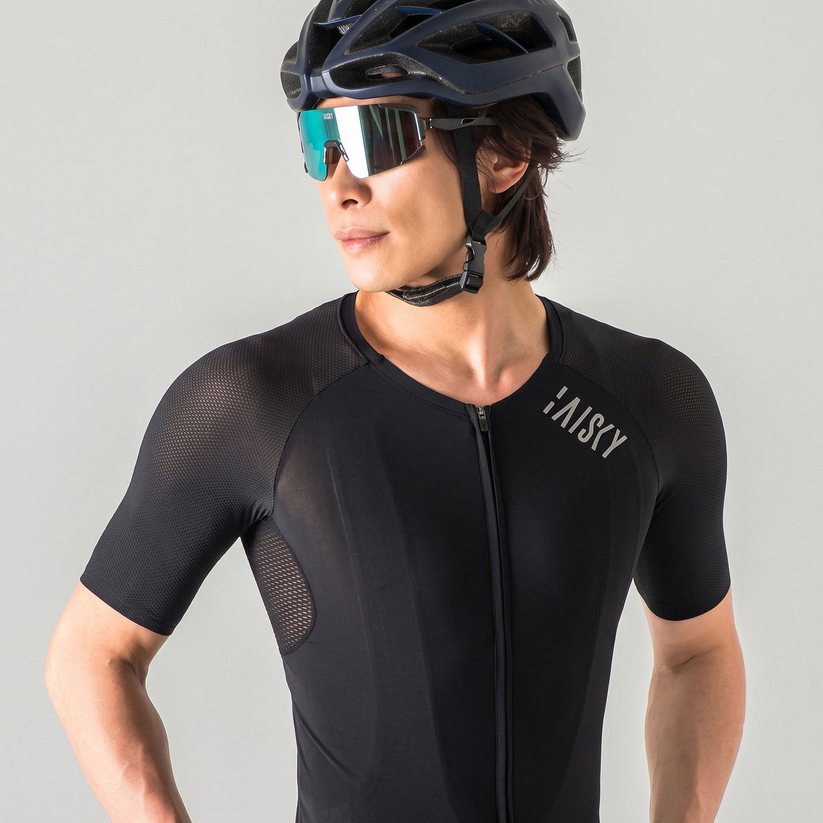 Baisky Refining Unisex Short Sleeve Cycling Jersey – Dark Green - Double XL