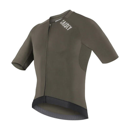 Baisky Refining Unisex Short Sleeve Cycling Jersey – Dark Green - Double XL