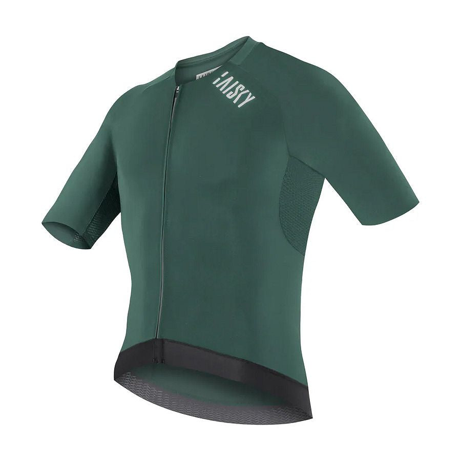 Baisky Refining Unisex Short Sleeve Cycling Jersey – Dark Green - Double XL