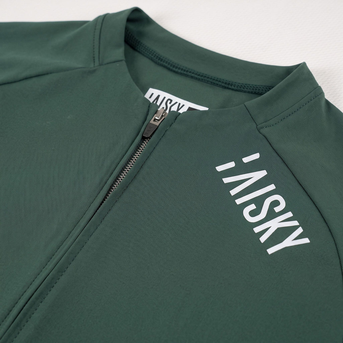 Baisky Refining Unisex Short Sleeve Cycling Jersey – Dark Green - Double XL