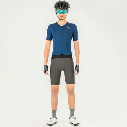 Baisky Refining Unisex Short Sleeve Cycling Jersey – Dark Green - Double XL