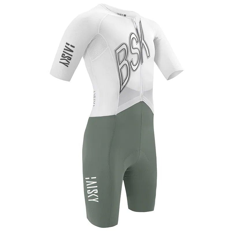 Baisky ITT Men’s Short Sleeve Cycling Skinsuit