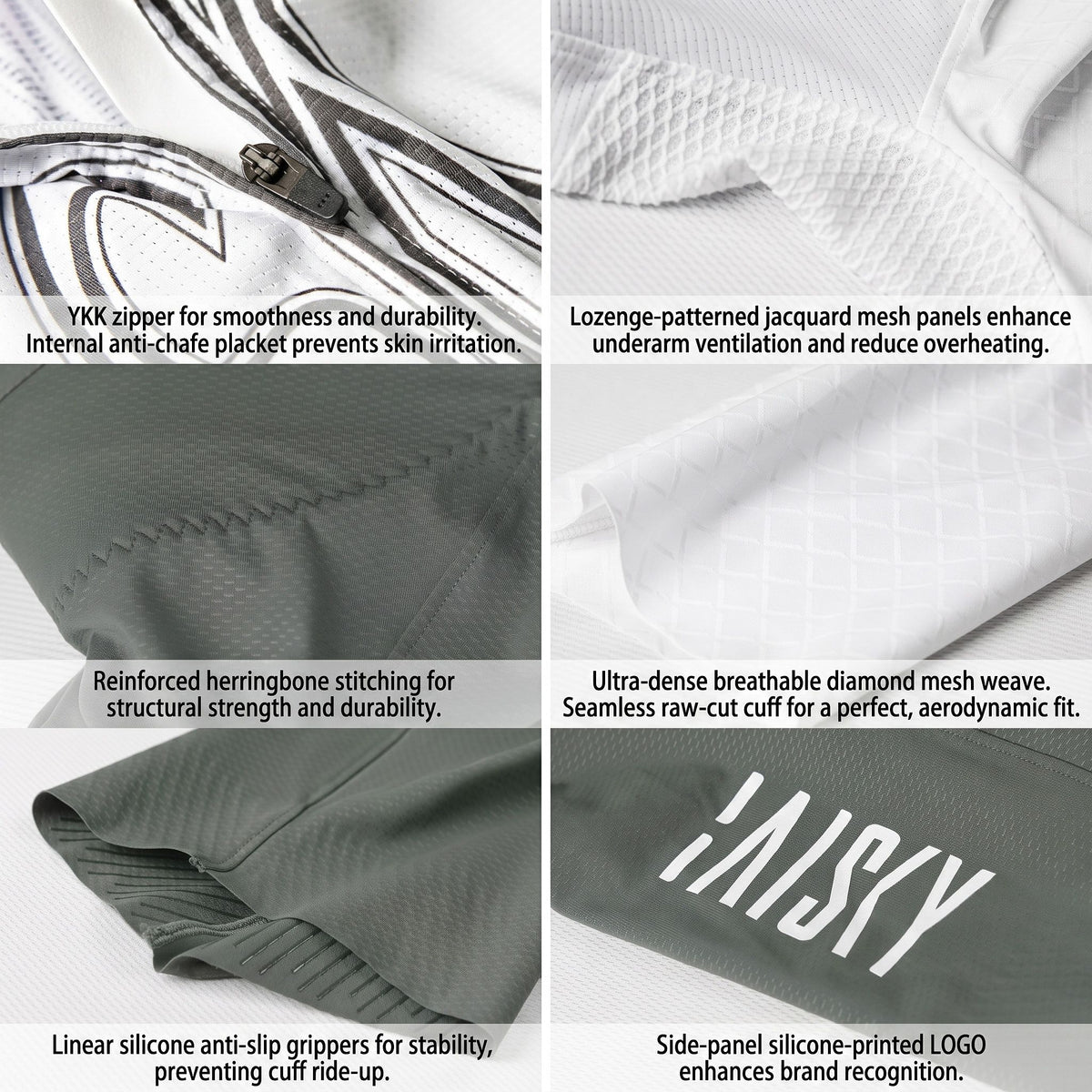 Baisky ITT Men’s Short Sleeve Cycling Skinsuit