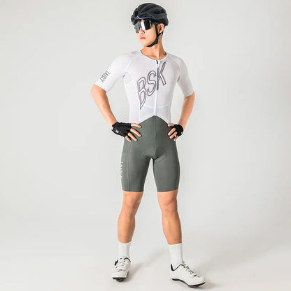 Baisky ITT Men’s Short Sleeve Cycling Skinsuit