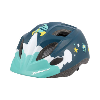 Polisport Kids Premium Helmet Spaceship Blue XS |48–52 cm