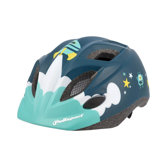 Polisport Kids Premium Helmet Spaceship Blue XS |48–52 cm