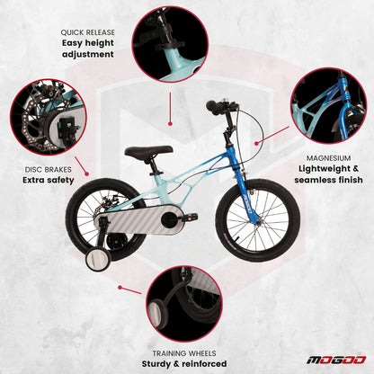 Mogoo Horizon Kids Magnesium Bike - 16 Inch