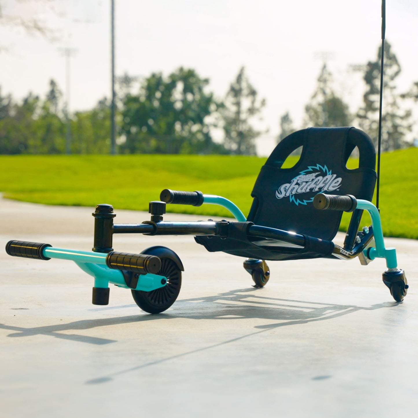 Razor Crazy Cart Shuffle Go-Kart | Teal