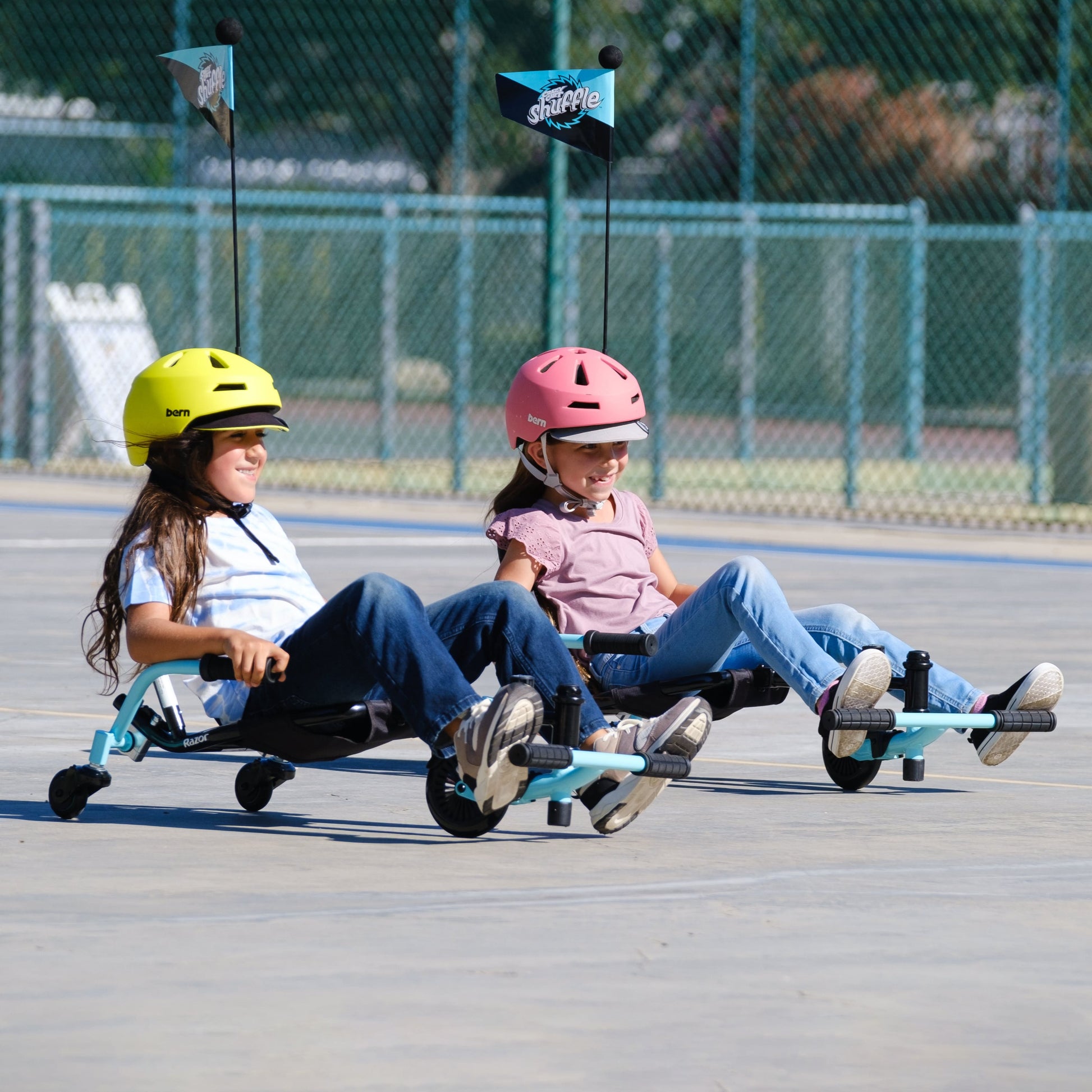 Razor Crazy Cart Shuffle Go-Kart Teal The Bicycle Shop