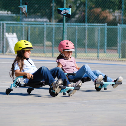 Razor Crazy Cart Shuffle Go-Kart | Teal