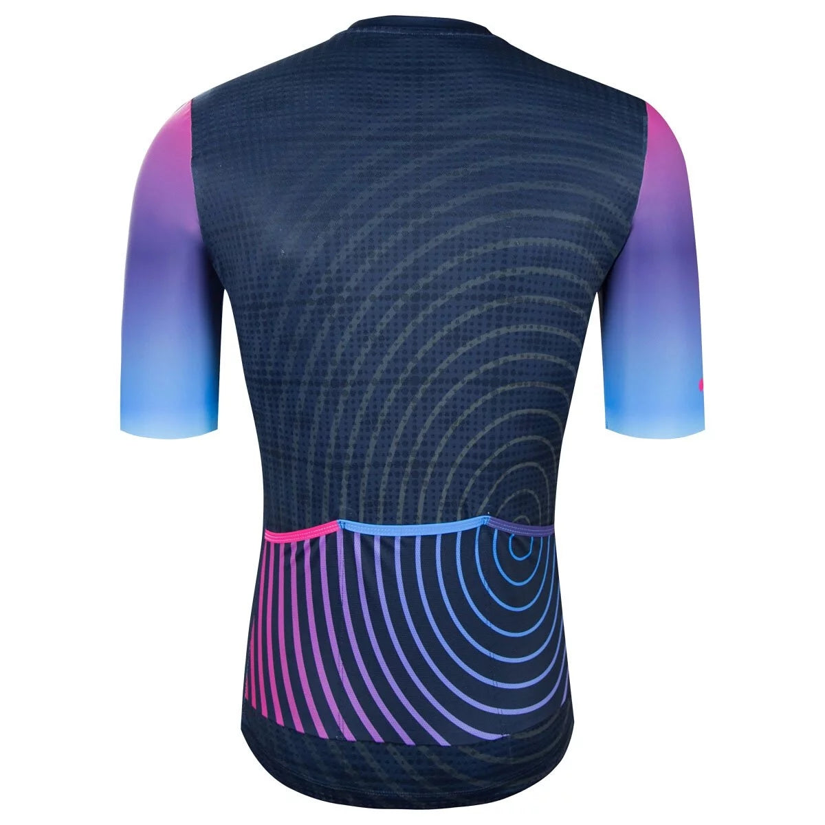 Baisky Men's Short Cycling Jersey  | Beta Radiation Blue