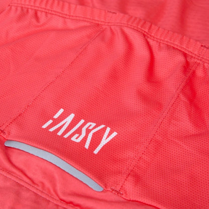 Baisky Women's Aero Jacket Mark Cycling Jersey | Orange-Pink