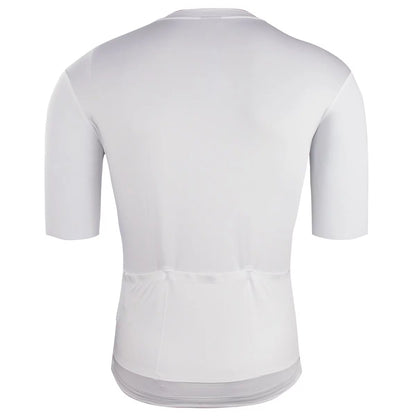Baisky Men's Cycling Short Jersey | Purity II White