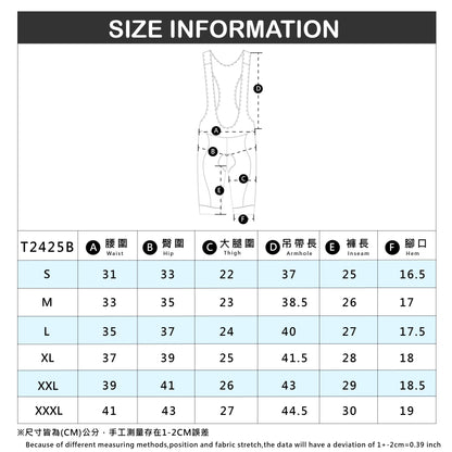 Baisky Men's Cycling Bibs | Endurance Blue