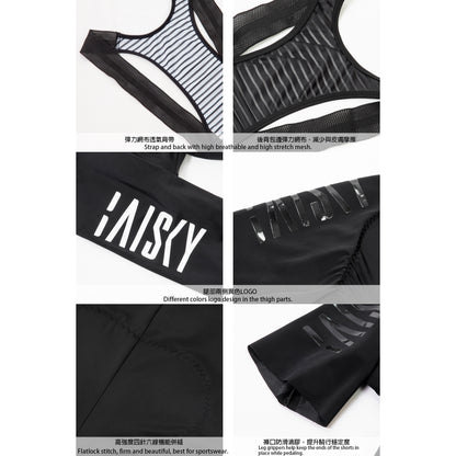 Baisky Men's Cycling Bibs | Acceleration II Dark Black