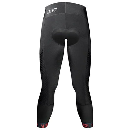 Baisky Men Windblown Cropped Cycling Tights - Black -  Double XL