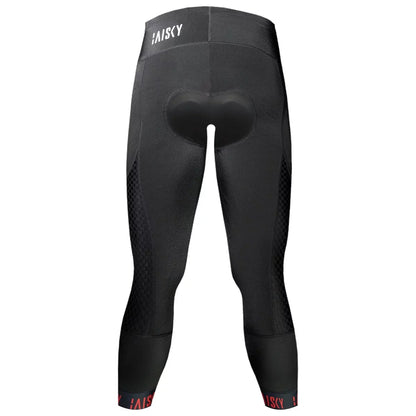 Baisky Men's Cropped Cycling Tights | Windblown Black - S
